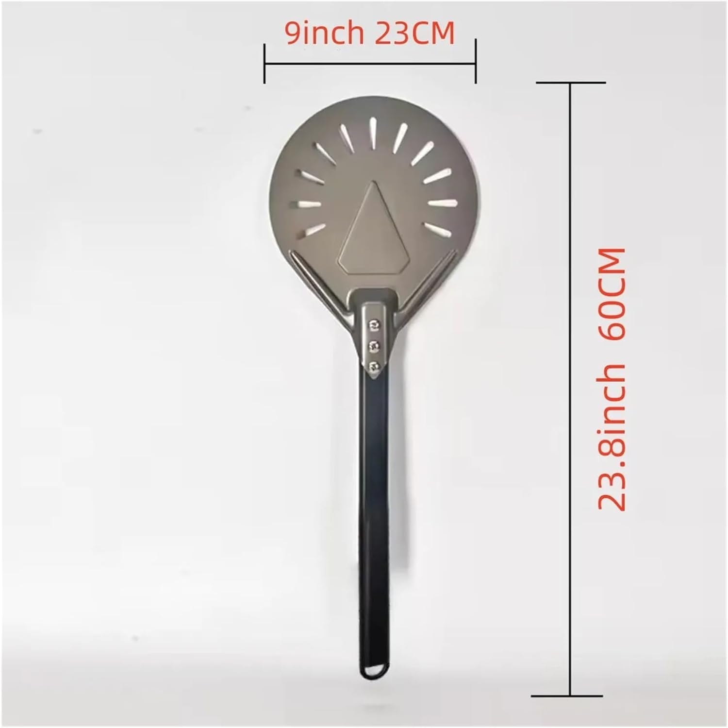 9Inch Long Pizza Peel AdjustableTurning Shovel Spatula Baking Tool Kitchen Utensils Nonstick Big Pizza Turner for Oven 9inch