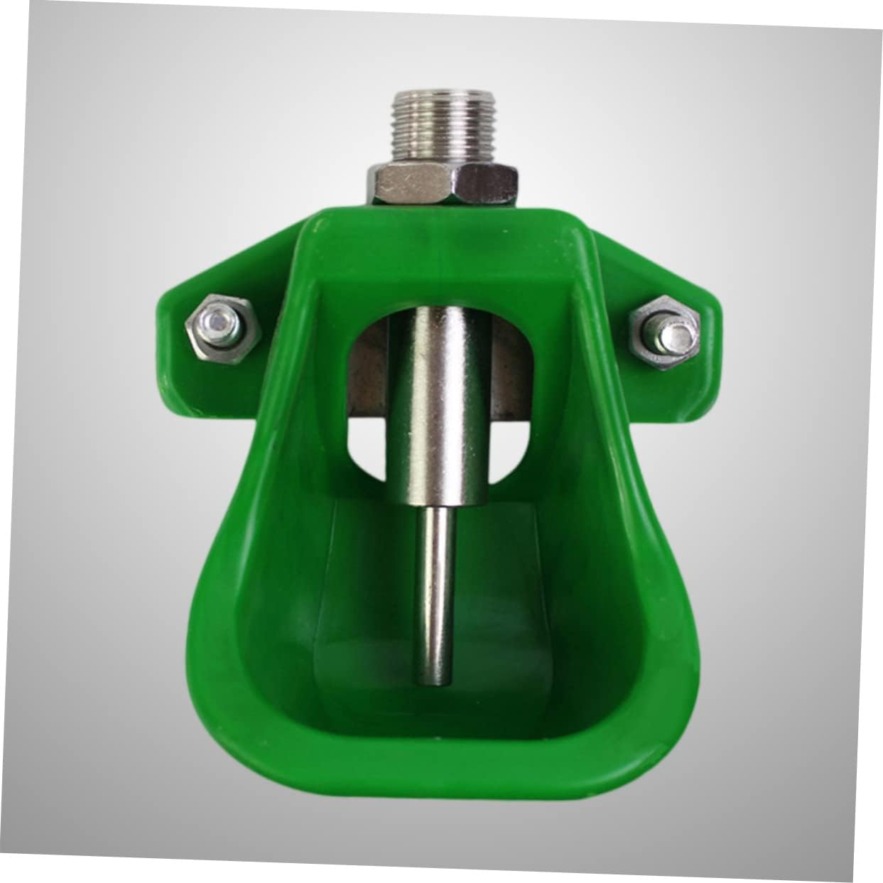 Garneck 3pcs Stainless Steel Drinking Fountain Goat Sheep Pig Water Bowl Feeder