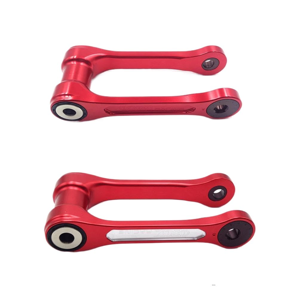 Brazo de conexión de amortiguador trasero de aluminio CNC ajustable para CRF250R (2014-2017) y CRF450R (2016), enlace de descenso de 25 mm compatible con bicicletas Pit selectas