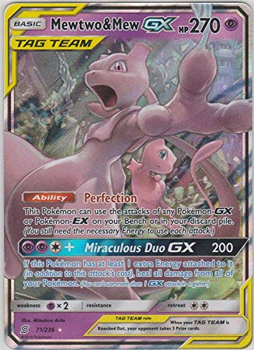 Mewtwo & Mew Tag Team GX - 71/236 - Ultra Rare - Unified Minds