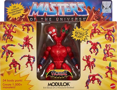 Masters of the Universe Origins Action Figure Deluxe Modulok Cartoon Collection, 5.5-inch 1980s TV V