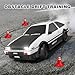 ADUSRIZ RC Drift Car, 1:24 Scale Drift RC Car, 4WD 25KM/H Remote Control High Speed Race Drifting Cars with Drift Tires LED Lights, RC Sport Cars Toys for Adults Boys Girls Kids Gift