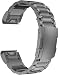 Produktbild synsing Titan Armband 22mm Kompatibel mit Fenix 8 47mm/E 47mm/7/6 Pro/5 Plus/Forerunner 965 955, 26mm Metall-Uhrenarmband mit Schnellverschluss Kompatibel mit Fenix 8 51mm/Enduro 3 51mm/7X Pro/6X Pro