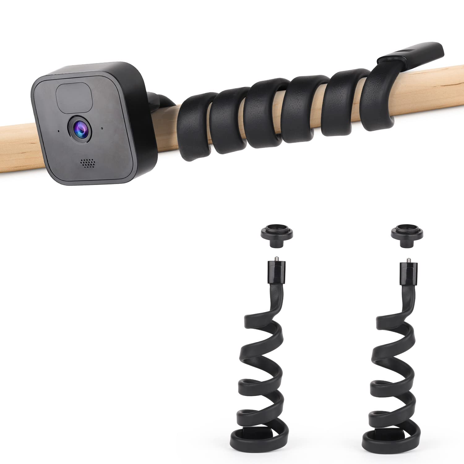 2 Pack Flexible Twist Mount Compatible with Blink Outdoor 4 (4th Gen)/Blink (3rd Gen) XT3/Blink XT/XT2/Blink Mini/Blink Mini 2 Cameras,27.5in Length Gooseneck Twist Mount for Camera Sturdy