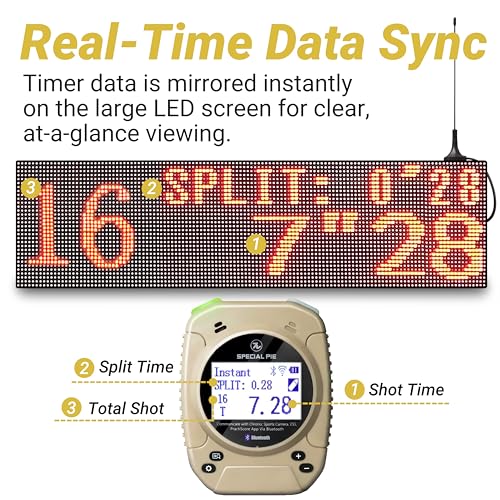 Pantalla LED Digital con Temporizador para Disparos miniatura 2