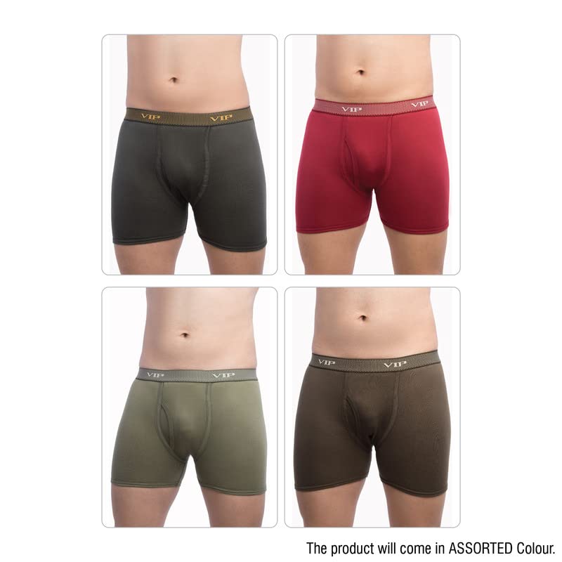 Image of VIP Men's Cotton Solid Trunks