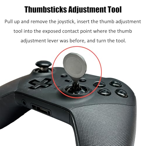 Image of 13 in 1 Accessories for Xbox One Elite Series 2 Controller,Metal Thumbsticks for Xbox Elite Wireless Controller Series 2 Core,Elite Controller Series 2 Controller Accessory Replacement Parts(Rainbow)