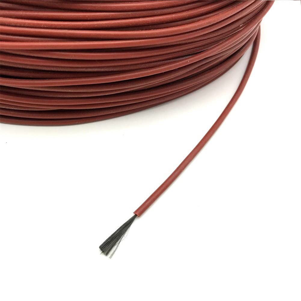 SPORTARC Câble de chauffage au sol, 12 K, 33 ohm/m, fibre de carbone, câble de chauffage radiant infrarouge pour sol chaud