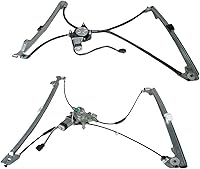Vista 196 de TRQ Juego de regulador de ventana eléctrica delantera y motor compatible con Ford Ranger 1993-2011 1994-2009 Mazda B2300 1998-2001 B2500 1994-2007