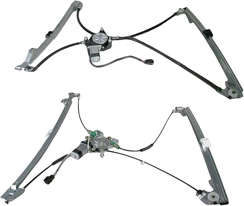 Miniatura 196 de TRQ Juego de regulador de ventana eléctrica delantera y motor compatible con Ford Ranger 1993-2011 1994-2009 Mazda B2300 1998-2001 B2500 1994-2007