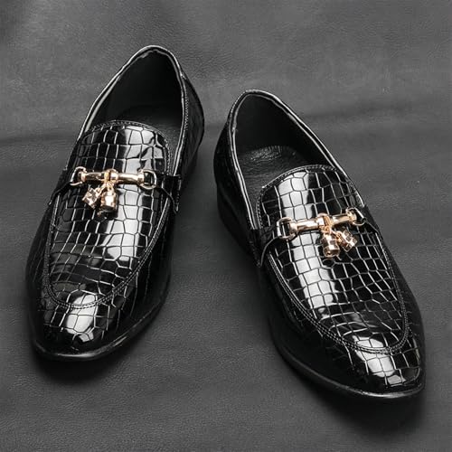 Dress Shoes for Men Men's Business Loafers Stylish Moccasins for Social Events and Office Wear3