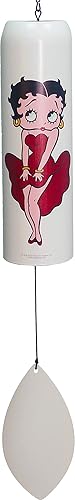 Spoontiques Betty Boop Campana de viento - Decoración de jardín - Campanillas decorativas para decoración de patio y jardín