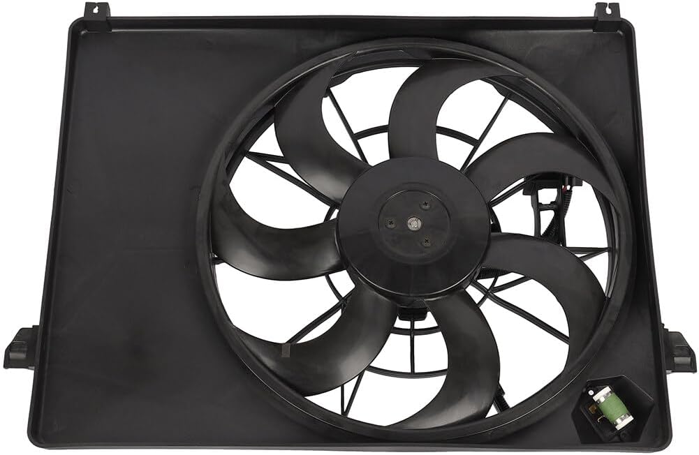 ECCPP Cooling Fan Compatible with 2007-2012 for Kia for Rondo,Replace 621235, 621 235, KI3115121, 253801D100, 253801D500 Cooling Fan Assembly