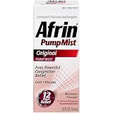 Afrin 12 Hour Pump Mist, Original, 0.5 Ounce (15 ml)