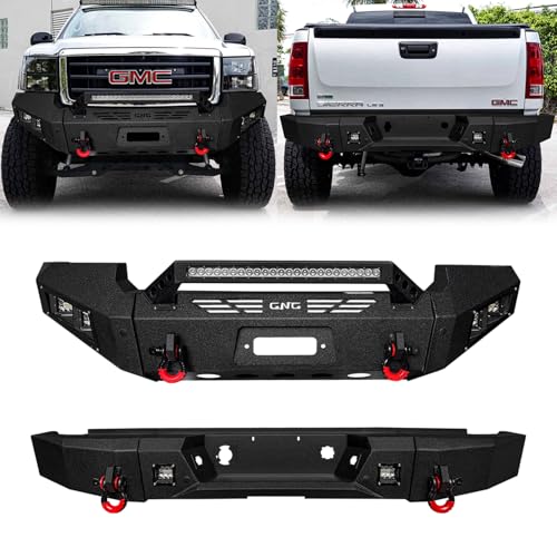 GMC Sierra 1500 Steel Front & Rear Bumper