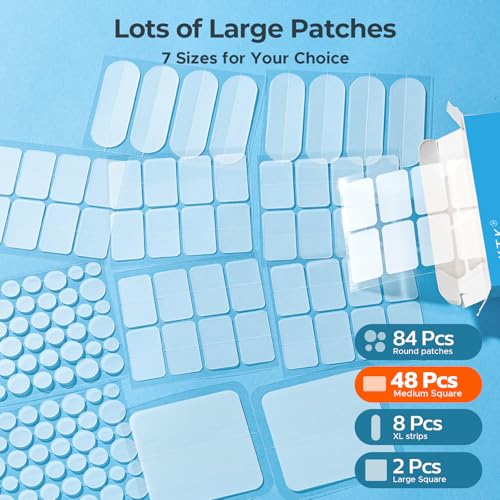 TKTK Large Pimple Patches — 142 Count, 7 Sizes — view 8
