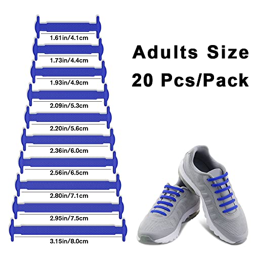 Homar No Tie Shoelaces For Kids And Adults Stretch Silicone Elastic No Tie Shoe Laces #TOP1
