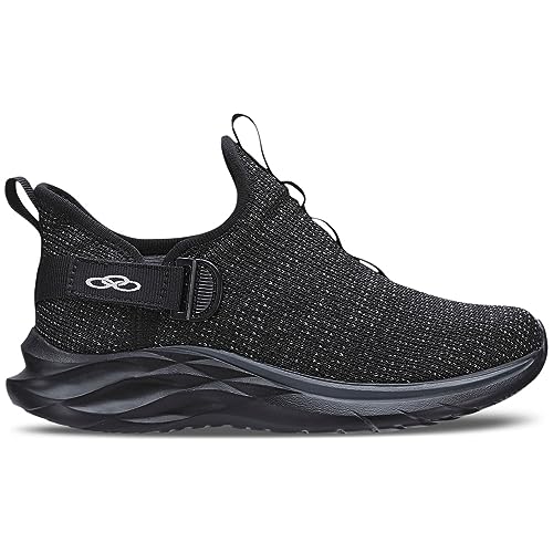 Tênis Olympikus Maneiro Kids Preto e Chumbo Infantil - Masculino