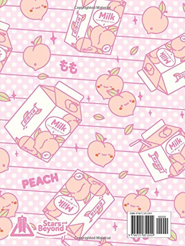 Kawaii Notebook Hardcover: Cute Lined Pink Notebook - Japanese Retro 90s College Ruled 120 Pages - 8.25 x 11 (Stationary) - Image 2