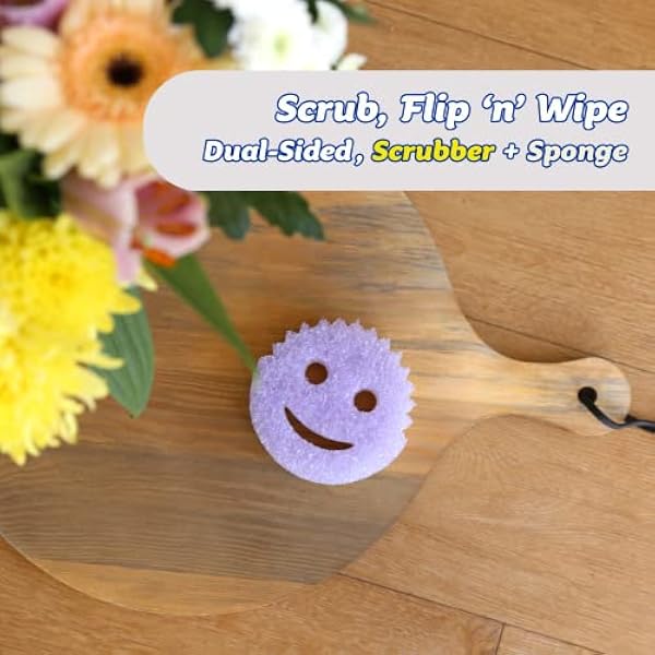 Scrub Daddy Губка для пилинга Mommy Violet двойная упаковка