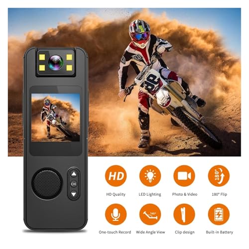 Caméscope haute résolution WiFi avec pince d'écran pour effacer le manque de preuves - 2