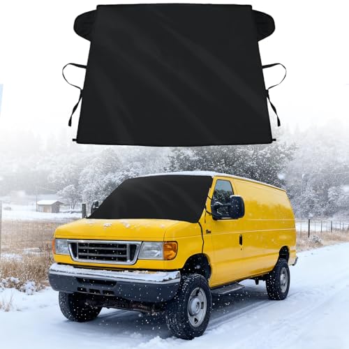 SLOGENTO Windshield Cover for Ice and Snow fit Ford Econoline E-Series Van...