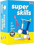 Super Skills - Action Game for Competitive People - Beat Your Friends at 120 Challenges - Fun Group Activity for Family Night or Party with Kids, Teens & Adults