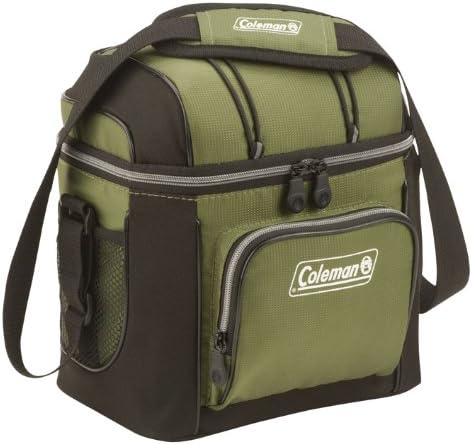 Coleman Soft Cooler Bag | 9 Can Cooler, Green