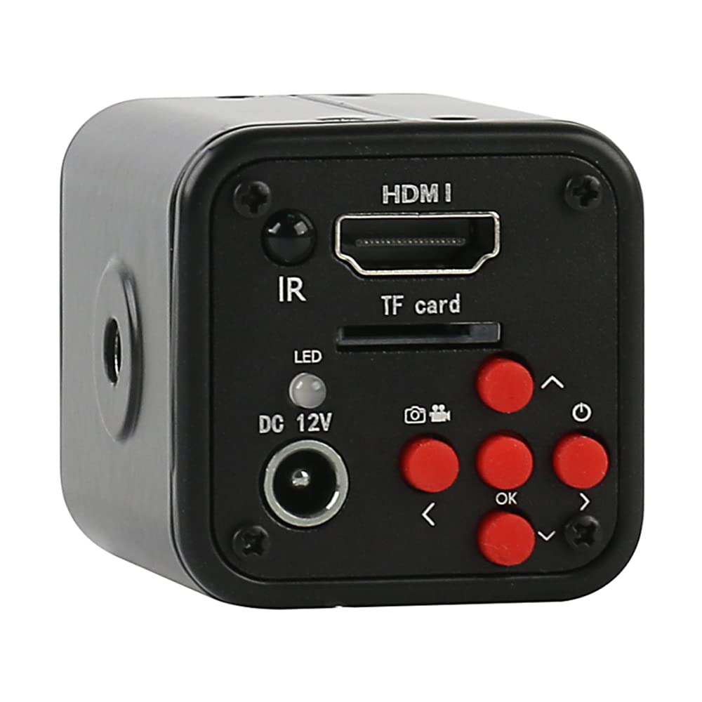 16MP HD 1080P 720P 60FPS Videocamera per microscopio Digitale Industriale Uscita HDMI TF e Obiettivo con Attacco C 100X