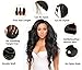 Brazilian Virgin Hair 3 Bundles with Closure Unprocessed Body Wave Human Hair Bundles with Lace Closure Free Part 14 16 18 with 14 Closure (14 16 18+14)