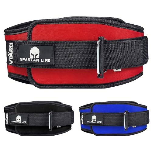 Victorudo USA Self-Locking Weight Lifting Belt - Premium Weightlifting Belt for Serious Functional Fitness, Weight Lifting, and Olympic Lifting Athletes - Deadlift Training Belt - Lifting Support for by Victorbudo USA - Used condition - US$32.14