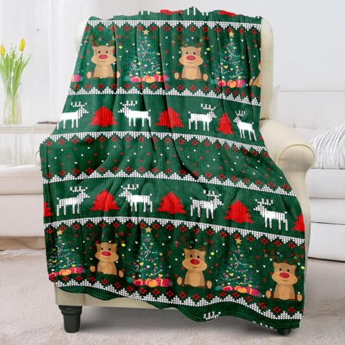 Christmas for Adults, Cowhide Blanket for Girls, Cow Print Blanket for Teen Girls, Cow Baby Blanket, Cow Print Stuff for Women, Highland Cow Decor for Bedroom, Highland Cow Gifts for Women 50"x 60"