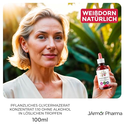 Weißdorn-Tropfen J.armor – Crataegus Oxyacantha, 100 ml