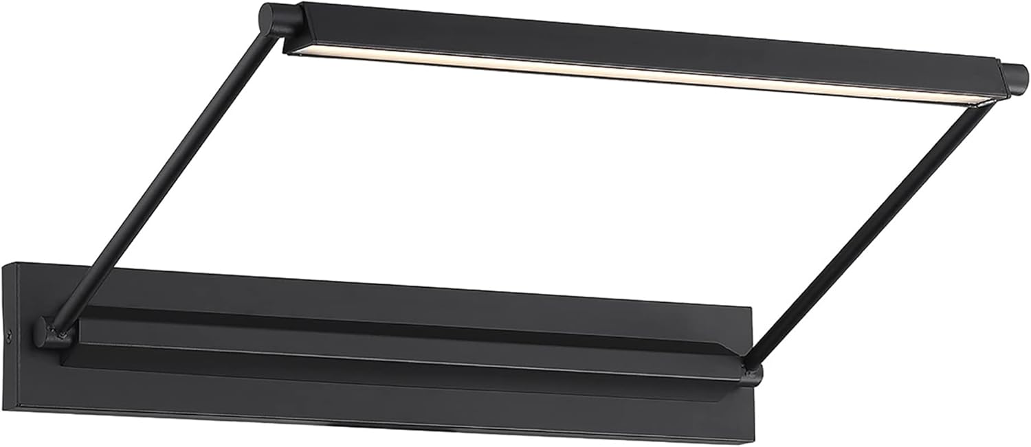 WAC Lighting dweLED, Hudson 34in LED Adjustable Picture Light 3000K in Aged Brass