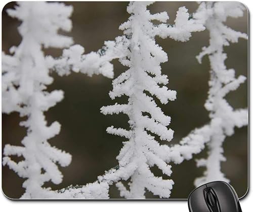 Miniatura 1 de Mouse Pad - Winter Snow Icing Fence Nature Miracle