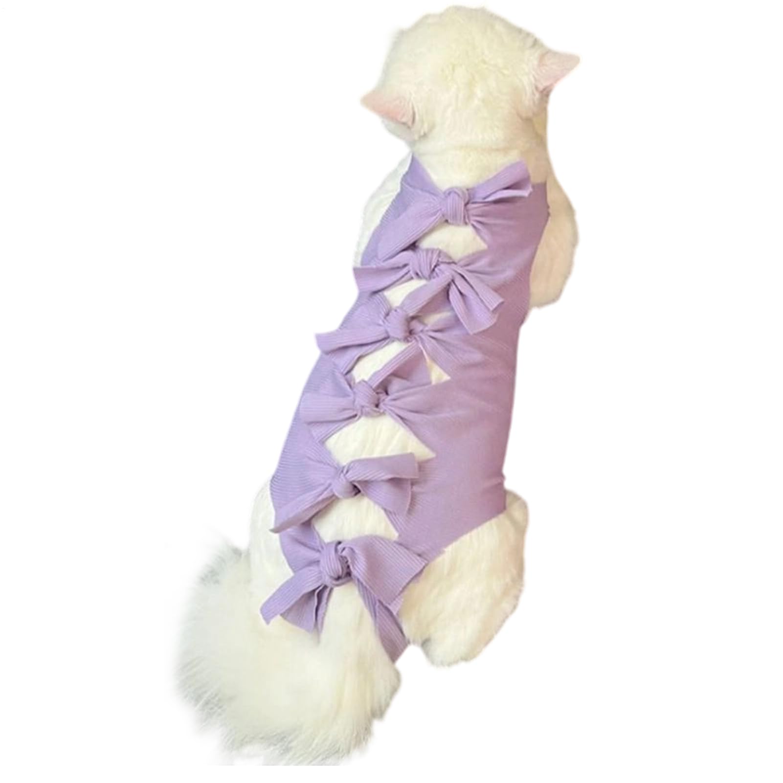 Combinaison Chirurgicale Réparatrice pour Chat Femelle Respirante | Vêtement de Protection Anti-Léchage pour Chats,Combinaison Douce Soins à Domicile Confort Intérieur