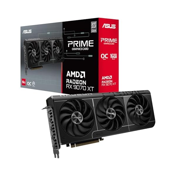 Tarjeta gráfica ASUS Prime Radeon RX 9070 XT OC Edition