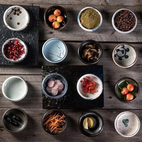 Bols à sauces anti-renversement : mini bol céramique pour table propre