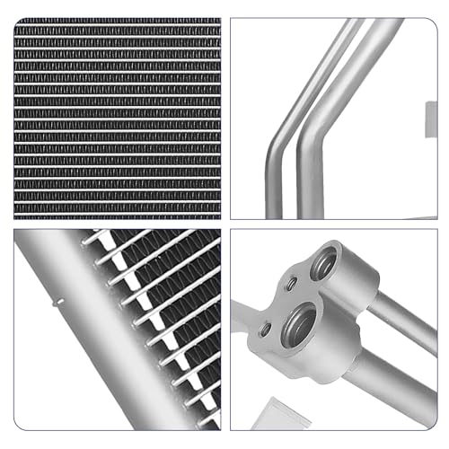 Image of Air Conditioning A /C Condenser Compatible with Hyundai Sonata 11-14 Azera Kia Cadenza Optima # 3888, 976063S161, HY3030143, 976063R001