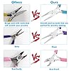 Shynek 3pcs Jewelry Making Plier Tools with Needle/Chain/Round Nose Pliers and Wire Cutter for Jewelry Repair, Wire Wrapping, Crafts, Jewelry Making Supplies #2
