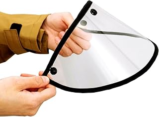 レインバイザー フード取付け用 レインコート用 ツバ クリア 取り外し可 交換用 バイザーシステム対応レインウェア用 V-004 バイザーTOP(2枚組)