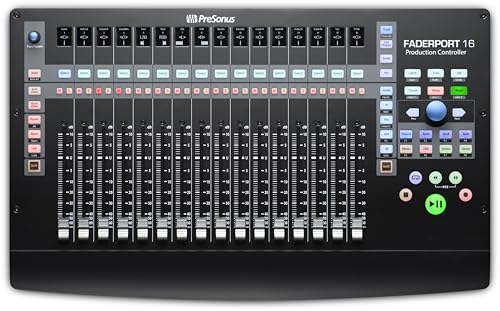 PreSonus FaderPort 16, 16-Fader DAW Mix Production Controller, mit Softwarepaket