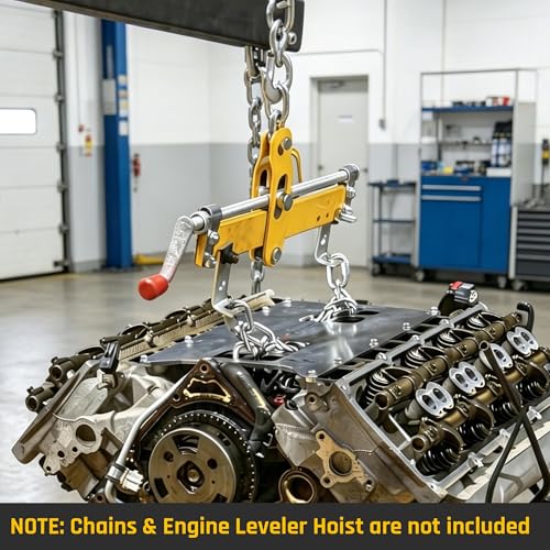 Wyckoff Engine Lift Plate, Gen 3 Hemi Engine Removal Tool 5.7 6.1 6.2 6.4 V8, Heavy-Duty Hoist Stand & Low Clearance Design by Wyckoff - Image 2