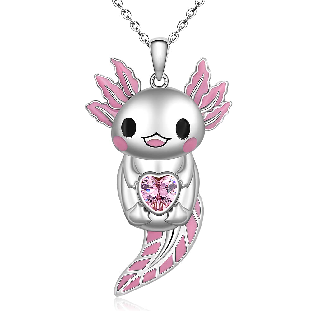 Buy Axolotl Necklace Cute Mexican Axolotl Necklaces for Women Girls