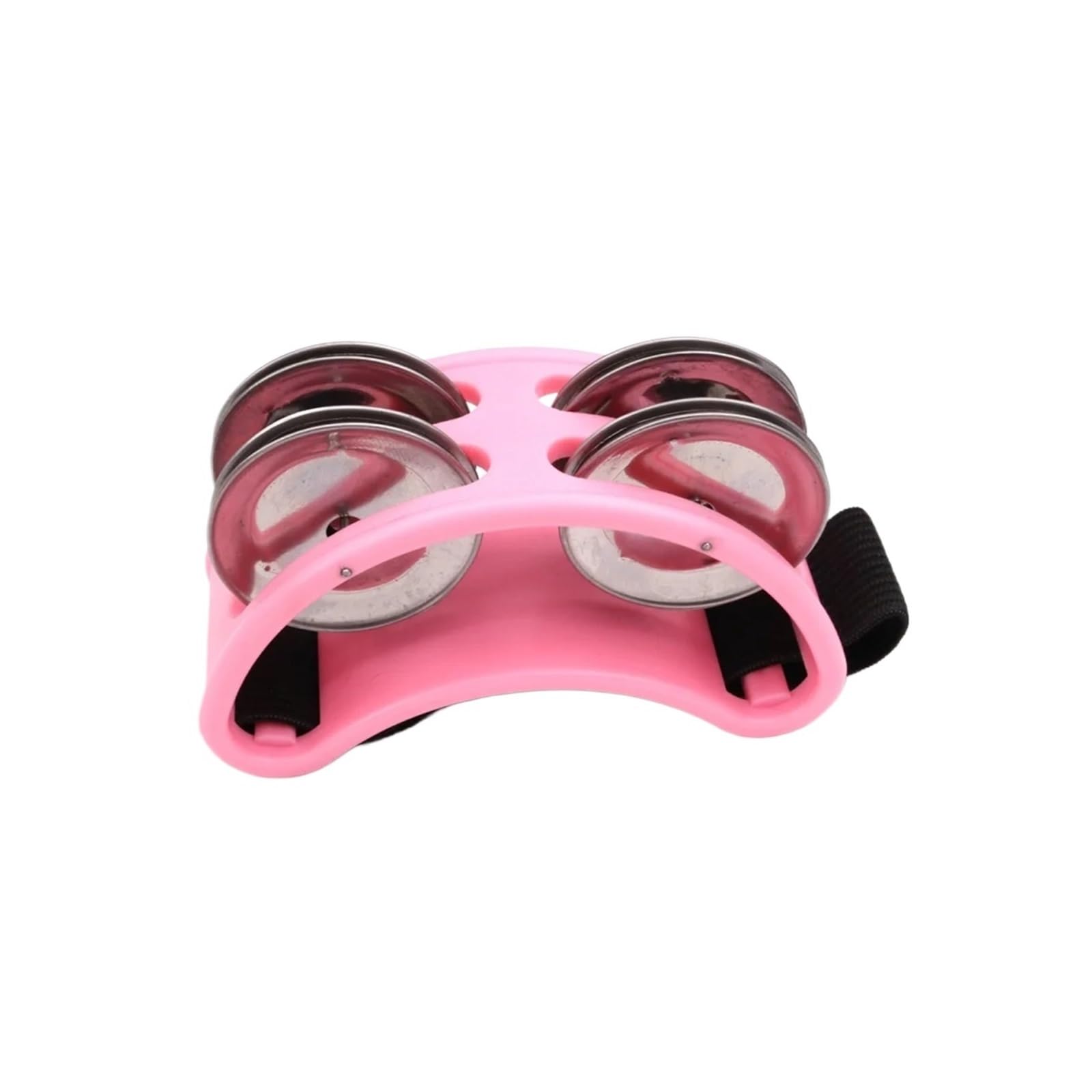 LXLAEOANG Outdoor Furniture Backrest Seat Cushion Elliptical Drum Companion Hand Foot Jingle Musical Educational Tambourine Percussion Instruments for KTV Party(Pink)