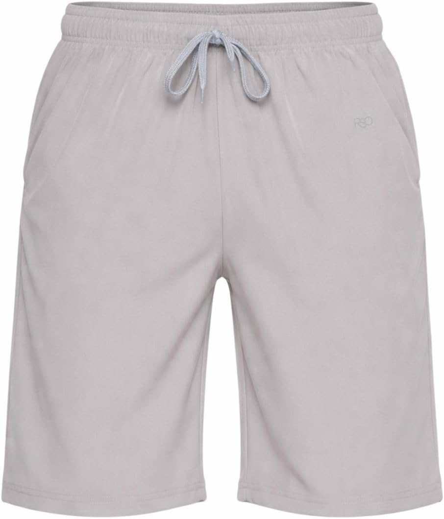 โ Men's Polyester Solid Sports Casual Shorts