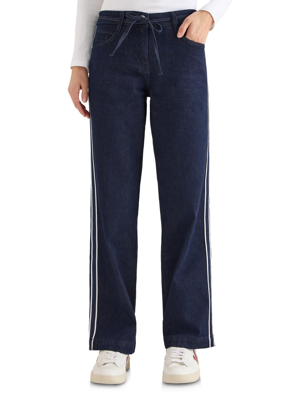Cecil Damen Jeans mit Gallonstreifen 3817695