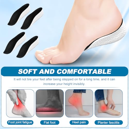 2 pares de plantillas elevadoras para hombres y mujeres miniatura 4