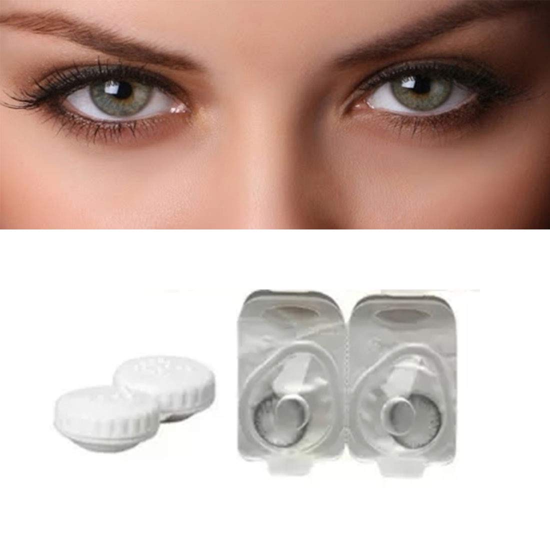Brown Honey Color Monthly Contact Lenses-image-33
