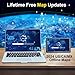 GPS Navigation for Car Truck Navigator - Navigation System 9 Inch, 2024 America/Canada/MX Offline Maps Lifetime Free Update, Voice Guidance, Speed Cam Warning, Touchscreen Handheld Vehicle RV GPS
